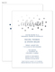 Celebrate Confetti Dots Foil Invitations Image 8 of 10